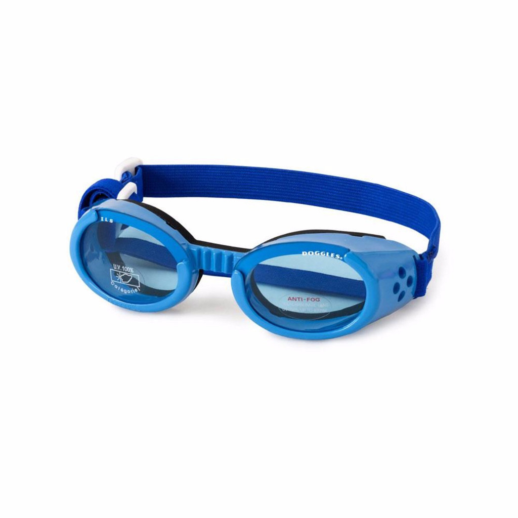 Doggles ILS Dog Goggles Sunglasses Blue / Blue Small