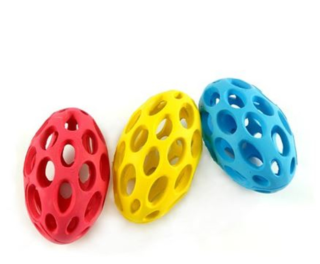 JW Pet Company Holee Roller Egg Dog Toy Balls Small