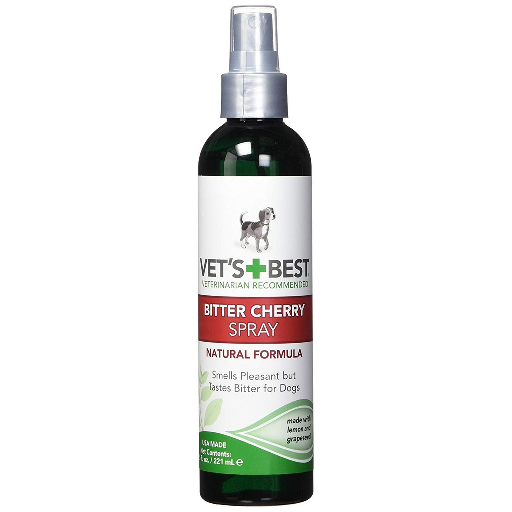 Vet's Best Natural Formula Bitter Cherry Spray for Dogs 7.5 oz