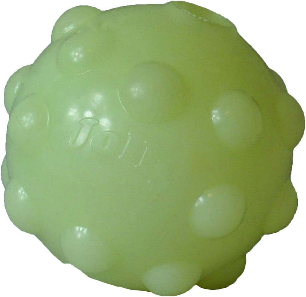 Jolly Pets Jumper Glow Erratic Bounce Treat Dispensing Dog Toy 3 inch