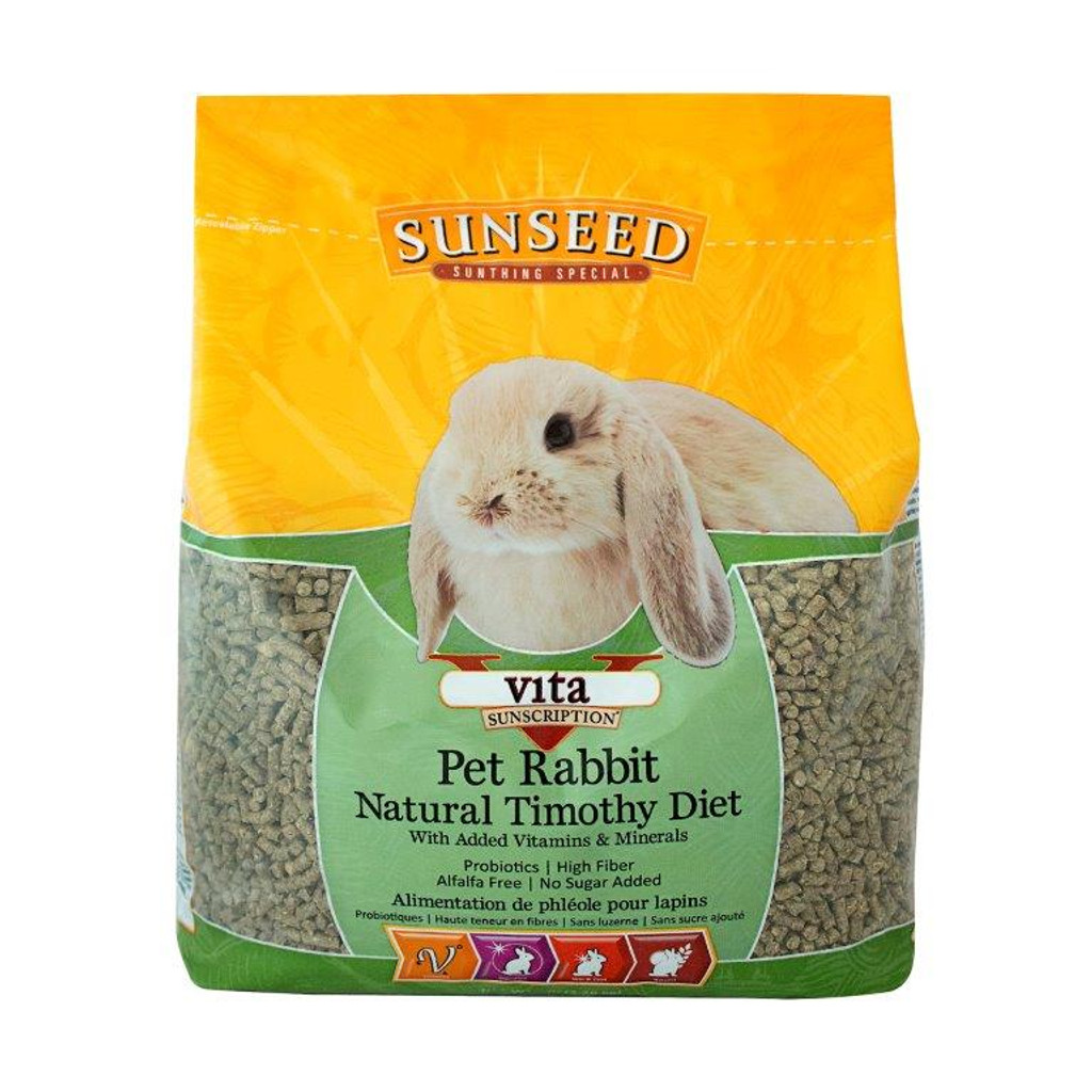 SunSeed Vita Pet Rabbit Natural Timothy Diet 5 lb
