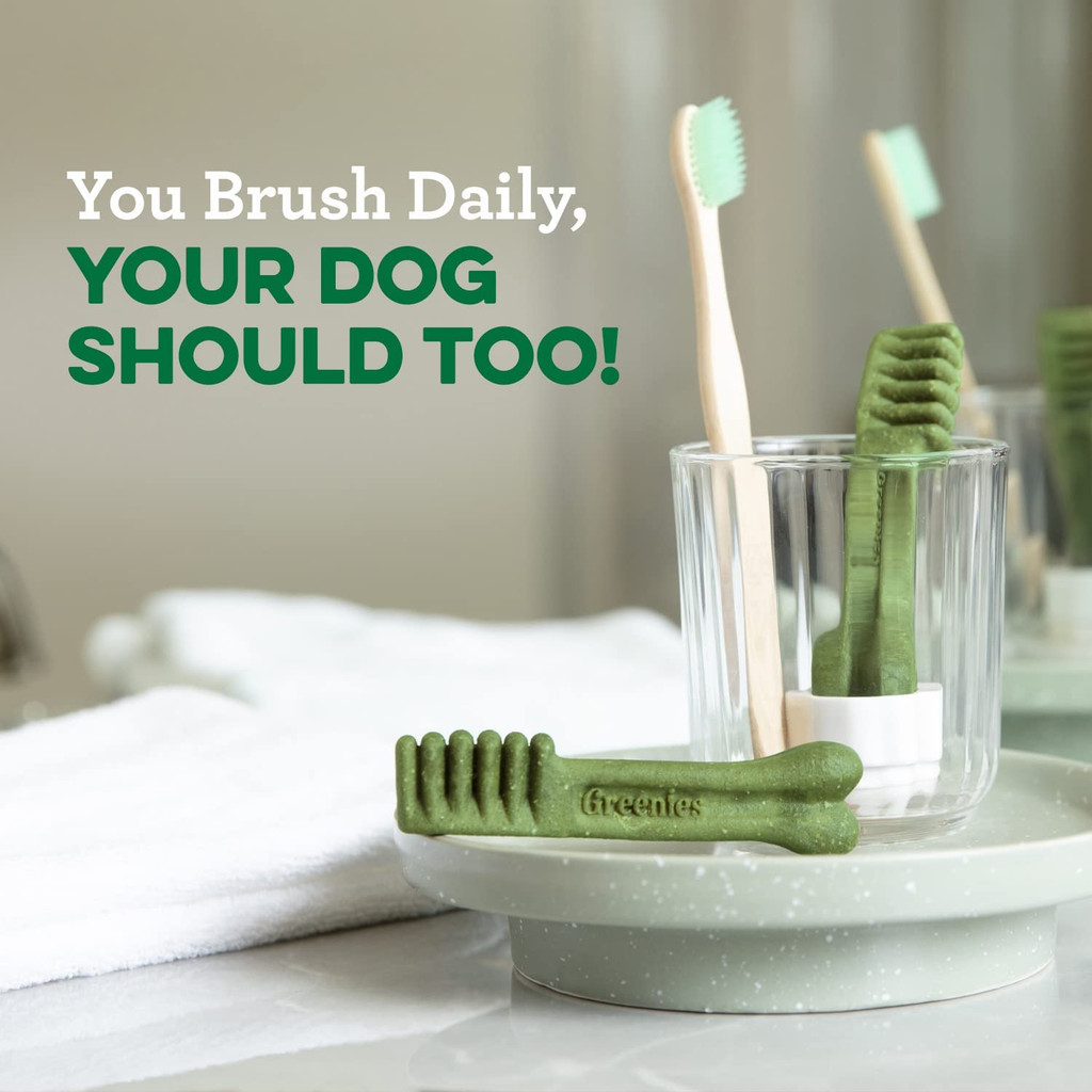 Greenies Original Dental Regular Treats for Dogs 25-50 Pounds 3 Count