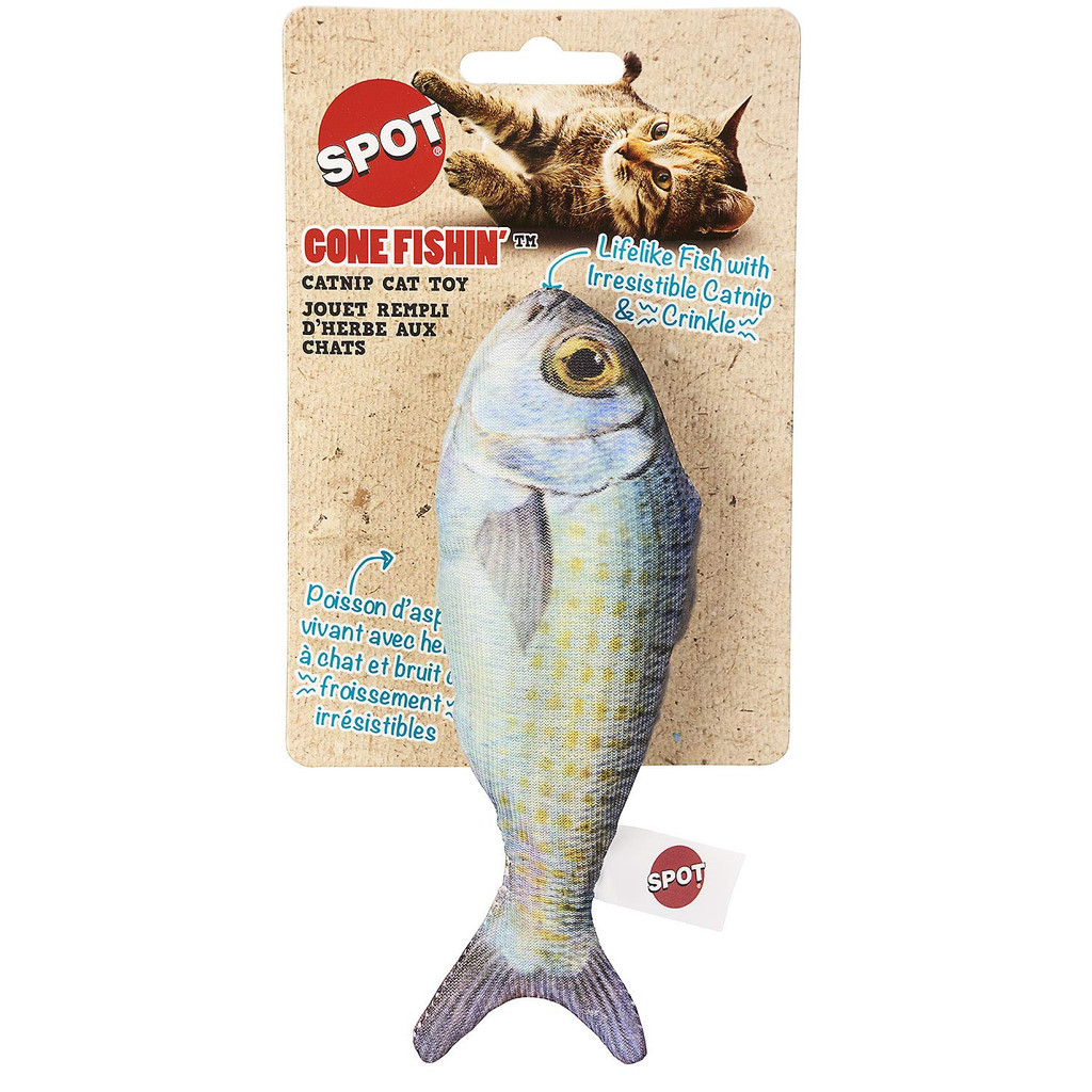 SPOT Gone Fishin' Catnip Toy for Cats