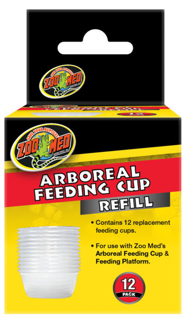 Zoo Med Arboreal Feeding Cup Refill 12 count