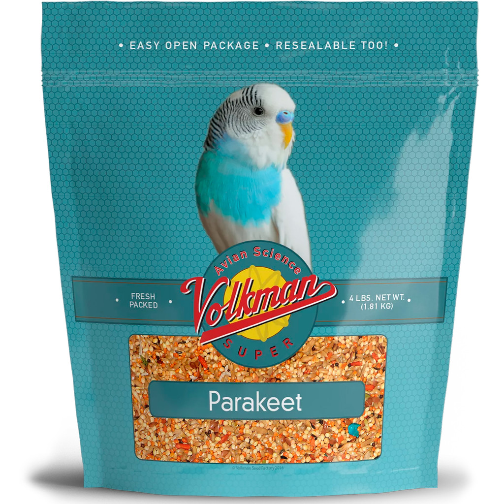 Volkman Seed Avian Science Super Parakeet Nutritionally Balanced Diet Food 4 lbs