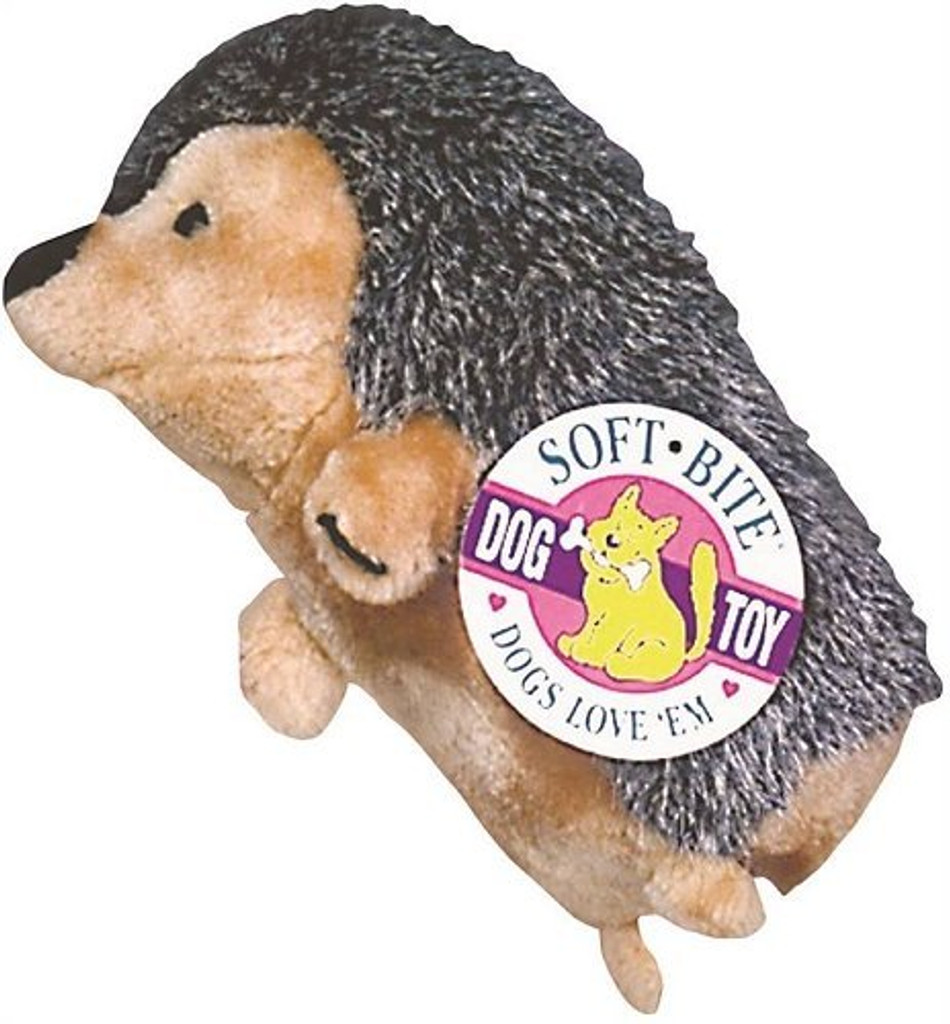 PetMate Aspen Booda Hedgehog Plush Soft Dog Toy Large