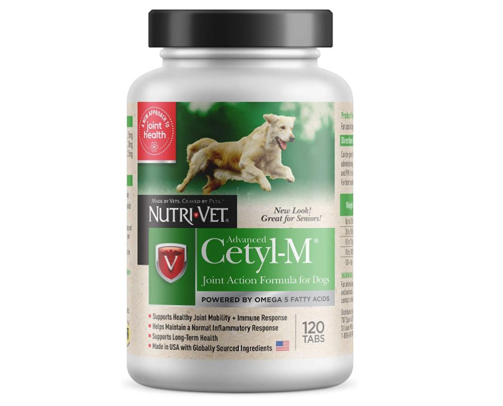 Cetyl M Joint Action Formula for Dogs 120 tablets