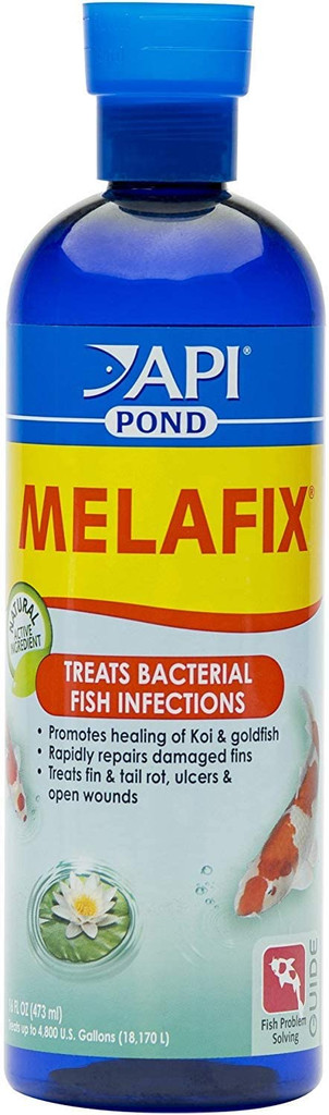 API Pond Melafix Pond Fish Bacterial Infection Remedy 16 Ounces