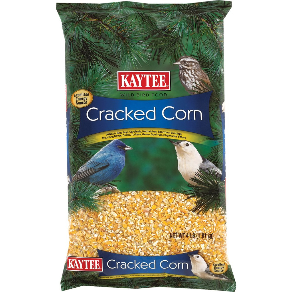 Kaytee Cracked Corn High-Energy Formula Feed for Small Animals 4 pounds