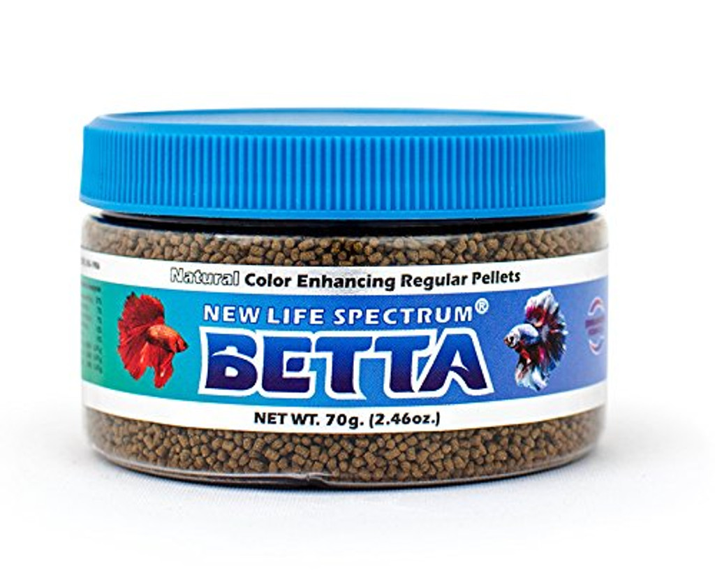 New Life Spectrum Betta Formula Semi-Floating Pellet Color Enhancing 70g(2.46oz)