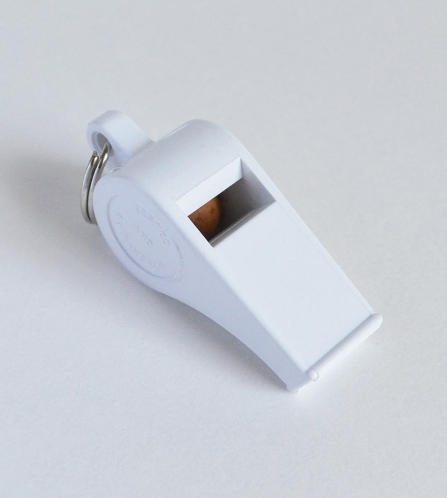Acme Thunderer Model 660 Small Plastic Referee Whistle White