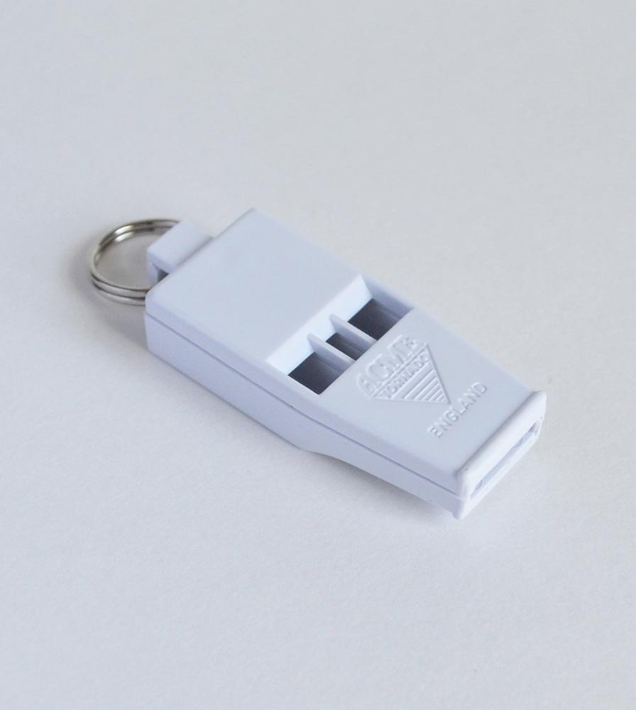 Acme Slimline Tornado Model 636 Pealess Whistle White