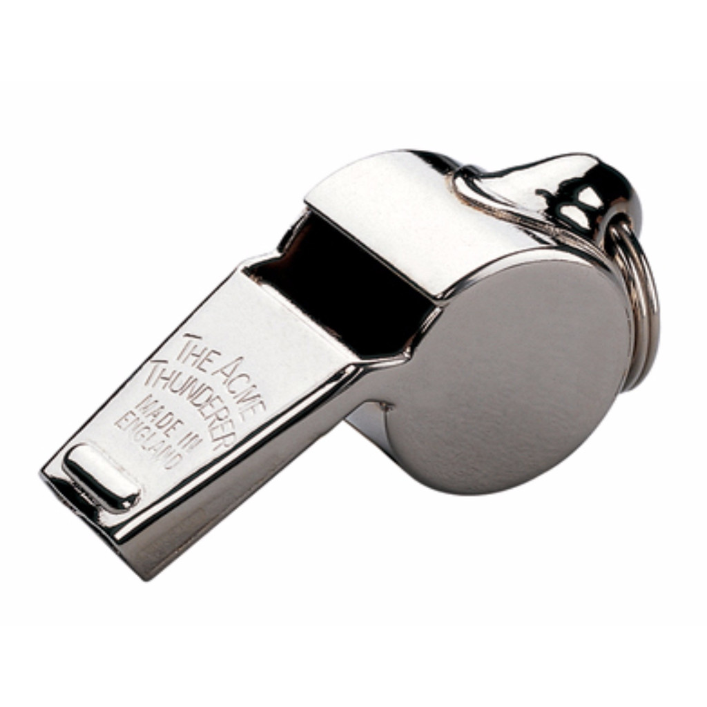 Acme Thunderer Official Referee Whistle 58.5 Silver Nickel Plated