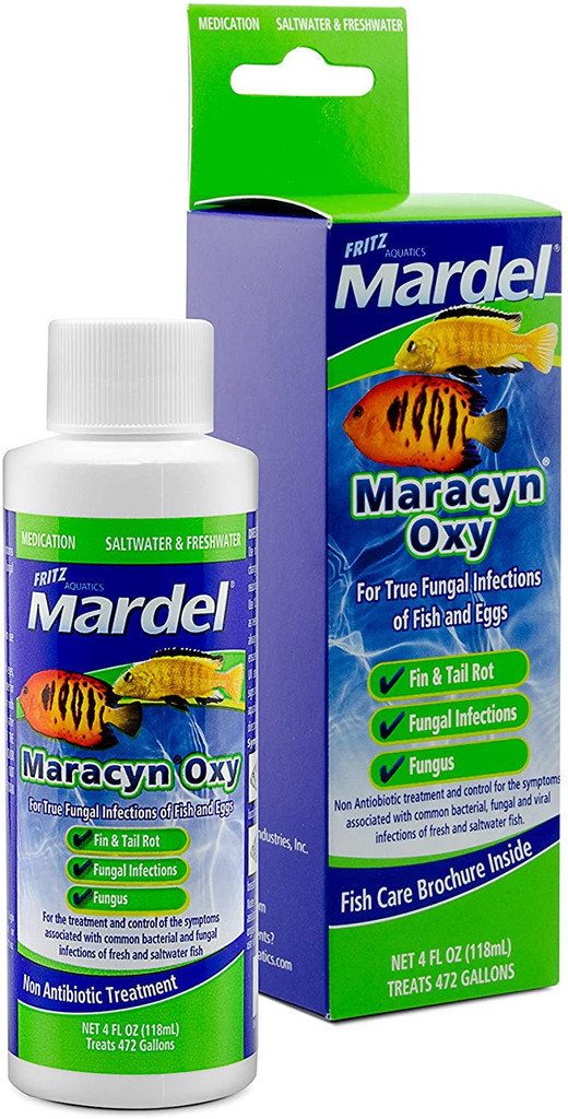 Fritz Aquatics Mardel Maracyn Oxy - Symptom Relief 4-Oz.