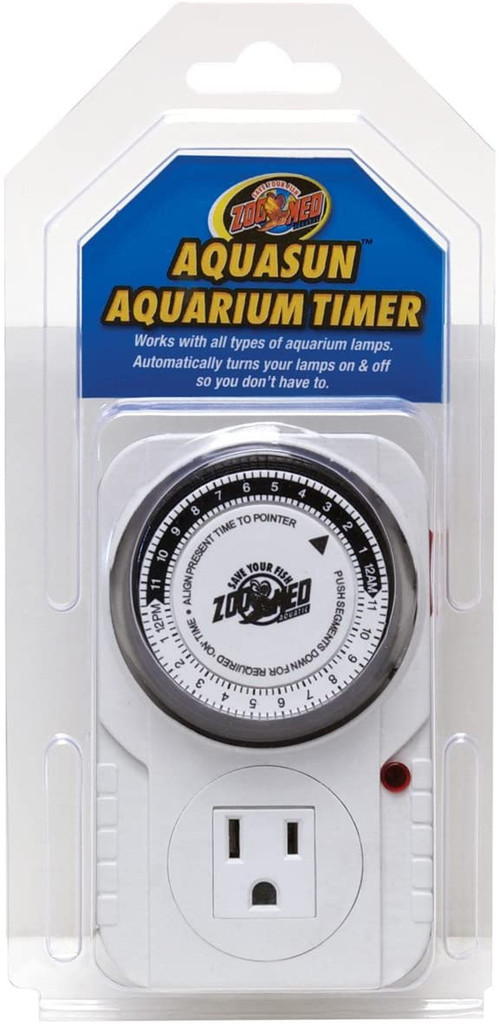 Zoo Med AquaSun Aquarium Timer Works With All Types Of Aquarium Lamps