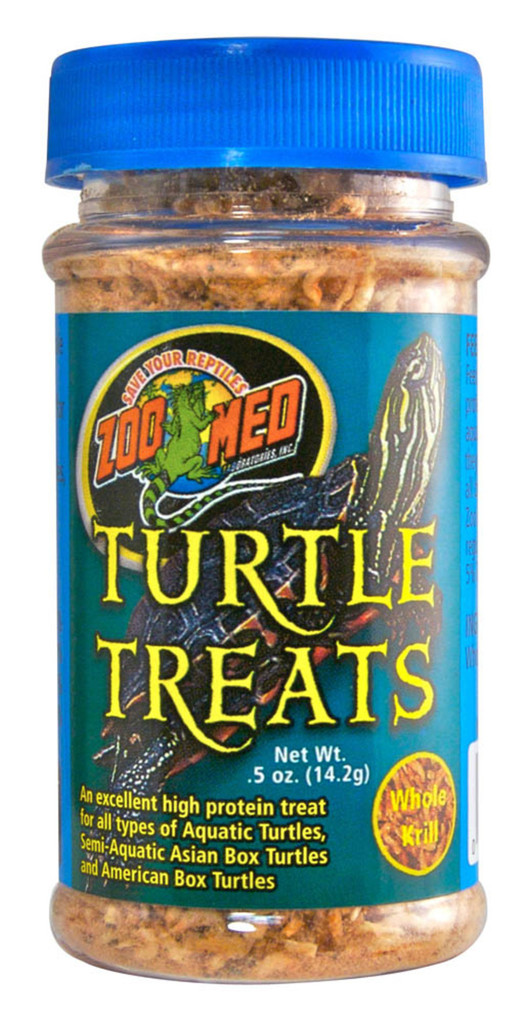 Zoo Med Turtle Treats Whole Krill Excellent High Protein Treat 0.5-Ounce