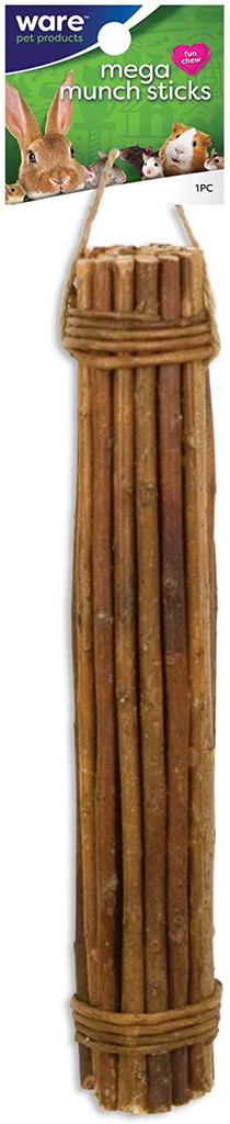Ware Manufacturing natural Willow Mega Munch Sticks Chew Treat For Small Animals