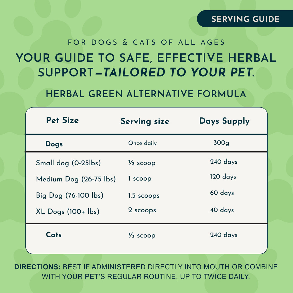 Animal Essentials Herbal Green Alternative Antioxidant For Dogs & Cats 12-Oz.