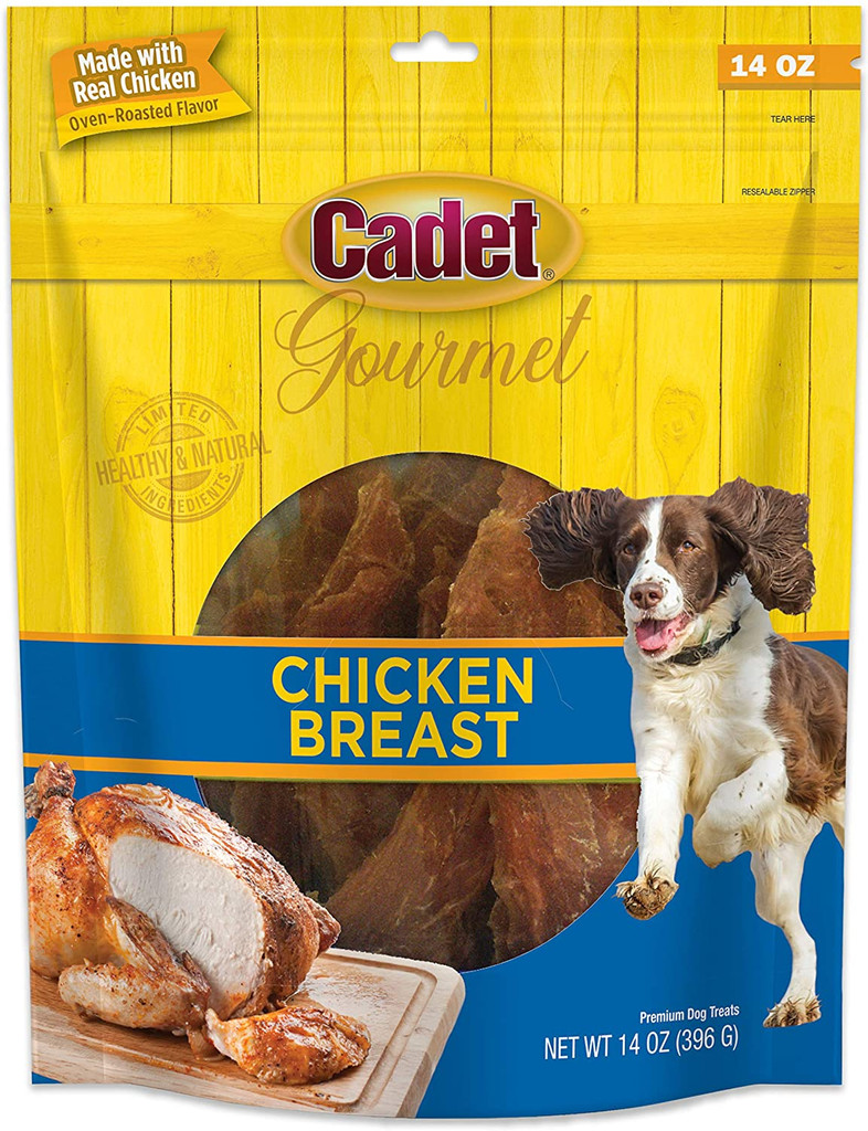 Cadet Gourmet Made With Real Chicken Breast Dog Treats 14-Ounces