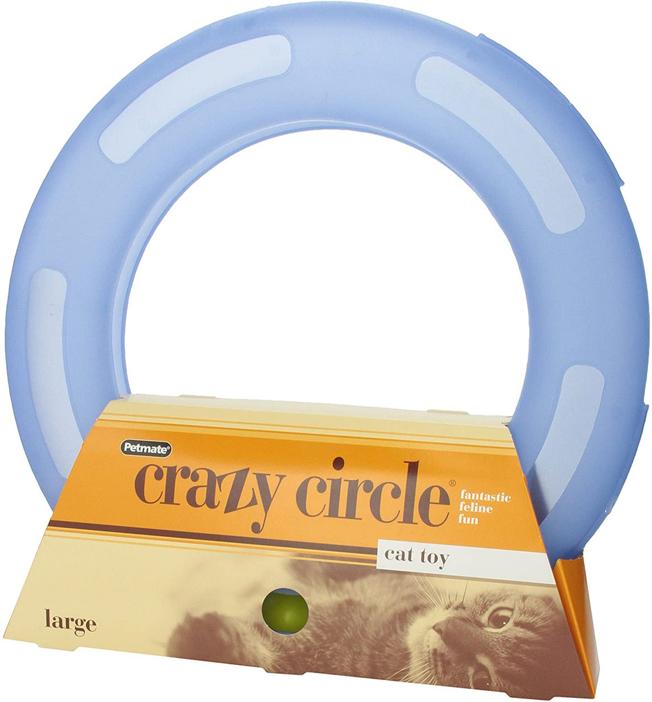 Petmate FAT CAT Crazy Circle Interactive Cat Chase and Play Toy