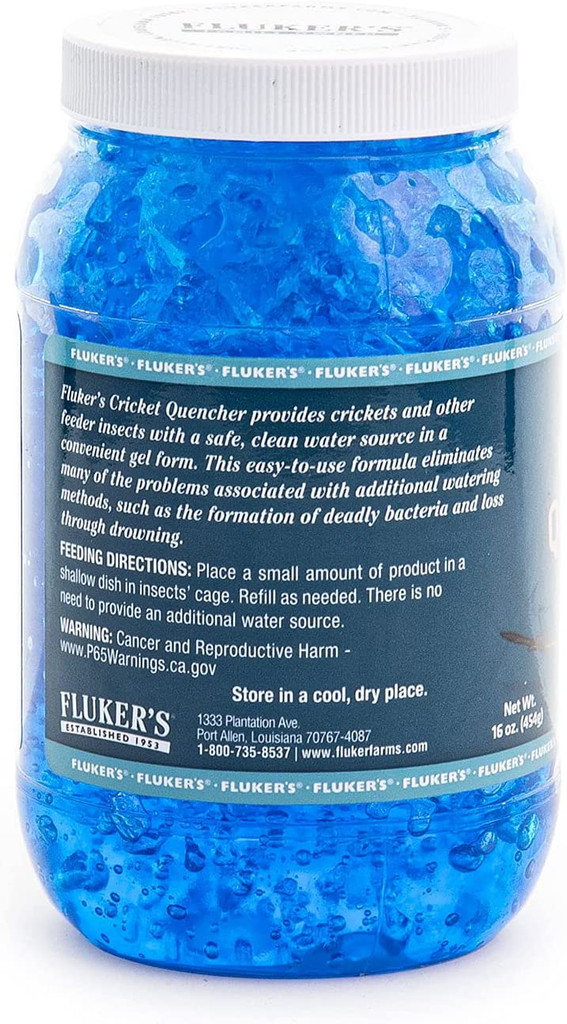 Fluker's Cricket Quencher Original Formula 16 oz Safe for all Feeder Insects