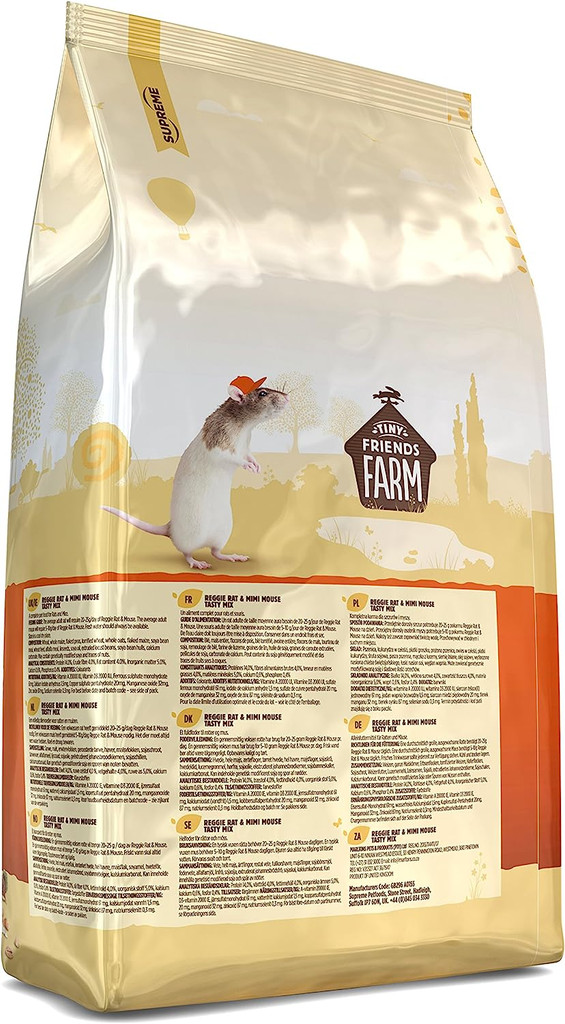 Tiny Friends Farm Tasty Mix Encourage Natural Foraging For Rats 2-Pound - 2 Pack