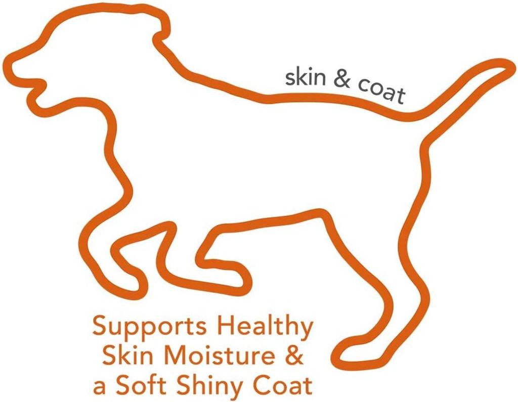 Vet's Best Skin+Coat Soft Chews Veterinarian Formulated 30-Count Soft Chews