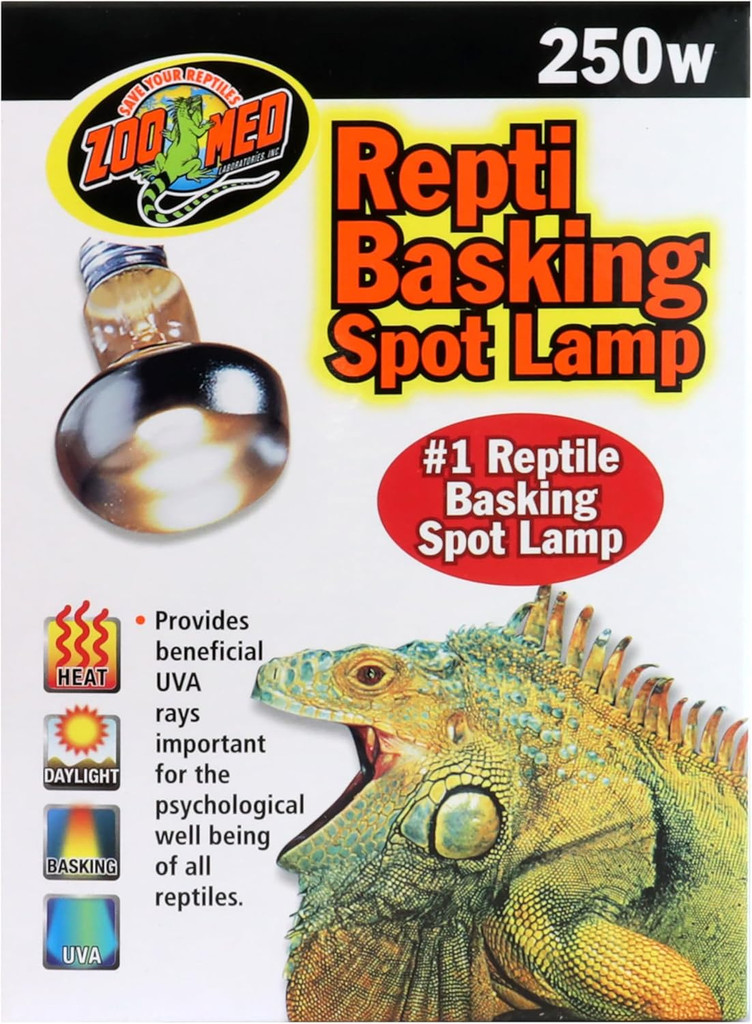 Zoo Med Repti Basking Spot Lamp 250W for Large Reptiles