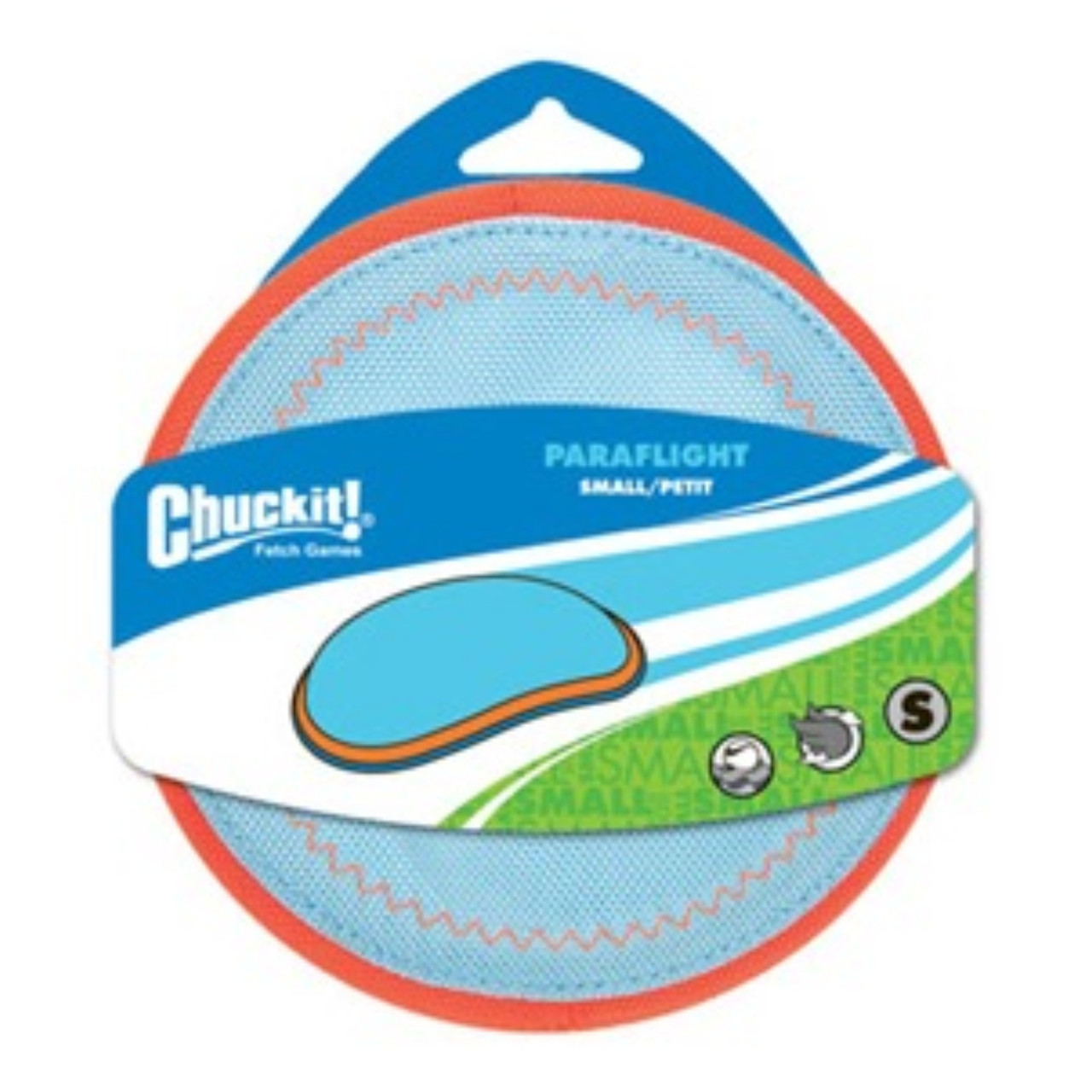 Chuckit! Dog Fetch PARAFLIGHT Far Flying Disc Frisbee Floating Toy
