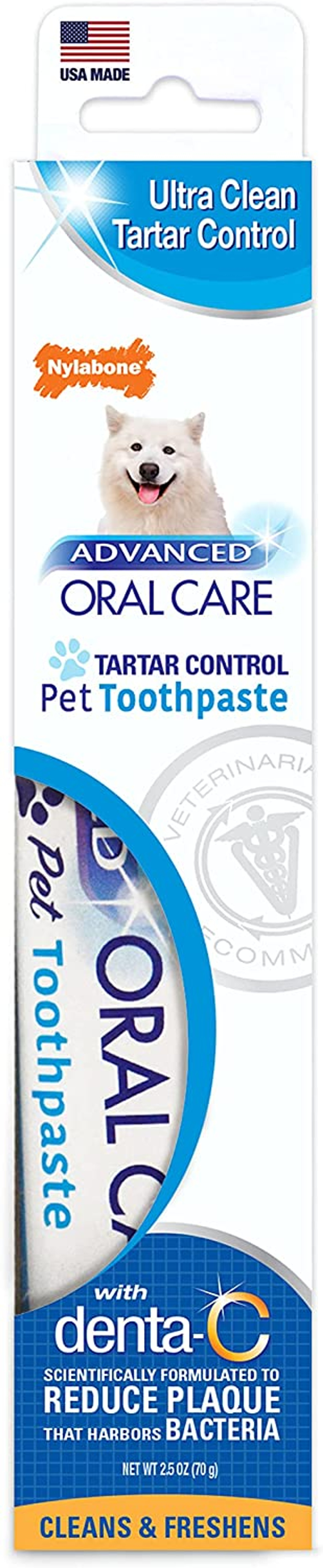 Nylabone Advanced Oral Care Liquid Tartar Remover 16 ounce For Dogs