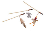 Ethical Pet Spot Skinneeez Forest Creature Wand | Assorted Catnip Cat Toys