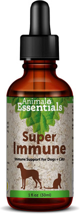 Animal Essentials Super Immune 1-Ounce Immune System Support For Dogs and Cats