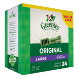 Greenies Original Large Size 24 count 36 oz  Dental Chew Treats for Dogs
