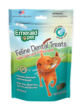 Emerald Pet Feline Dental Treats Ocean Fish Flavor 3 ounces
