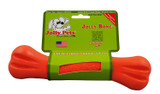 Jolly Pets Jolly Bone Durable Interactive Float Chew Dog Toy Orange XLarge