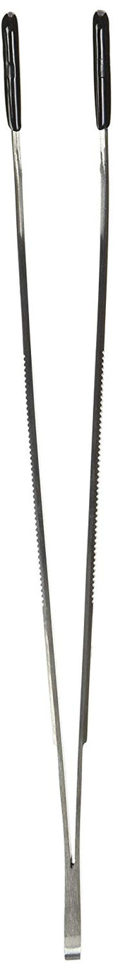 Zoo Med Angled Stainless Steel Feeding Tongs Ideal for Snakes 10 inches Zoo Med Angled Stainless Steel Feeding Tongs Ideal for Snakes 10 inches