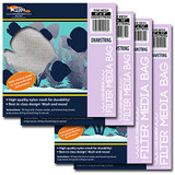 Weco Filter Media Bags Fine Mesh Drawstring 4 by 8 Inches Weco Filter Media Bags Fine Mesh Drawstring 4 by 8 Inches