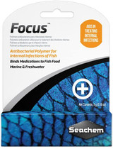 Seachem Focus 5 Grams Aids In Treating Internal Infections Marine And Freshwater