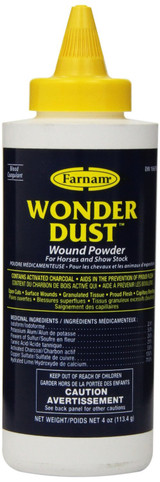 Farnam Wonder Dust 4 oz  Would Powder for Horses and Show Stock