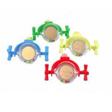 JW Pet Activitoy Rattle Mirror  Spinning Colorful Toy for Small Birds