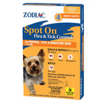 Zodiac Spot On Flea and Tick Control Puppies + Small Dogs 7-15 lb 4 Month/Supply