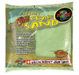 Zoo Med Hermit Crab Calcium Sand Substrate, 2 Pounds - Green