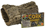 Zoo Med Natural Cork Bark Round Log Large for Reptile Terrariums