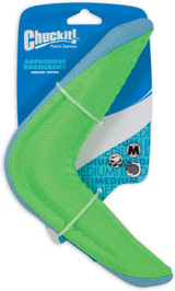 Chuckit Amphibious Boomerang Durable Dog Toy for Medium Dogs - Assorted Colors