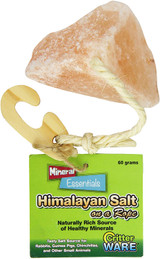 Ware Pet Products Himalayan Salt On A Rope Fun Chew For Small Animals