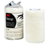 3M Vetrap Single Roll Bandaging Tape 4-Inches X 5-Yards White