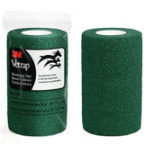 3M Vetrap Single Roll Bandaging Tape 4-Inches X 5-Yards Green
