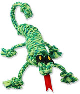 Mammoth Cotton Blend Rope Toy Iguana Medium Dogs For Chew & Interactive Play