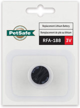 PetSafe RFA-188 3-Volt Replacement Battery 1-Count For Bark And Fence Collars