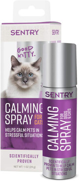 Sentry Calming Spray for Cats Helps Calm in Stressful Situations 1.62-Ounce